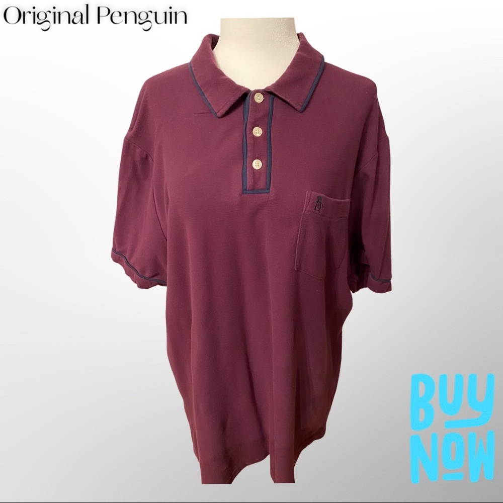 Original Penguin polo shirt, size XL